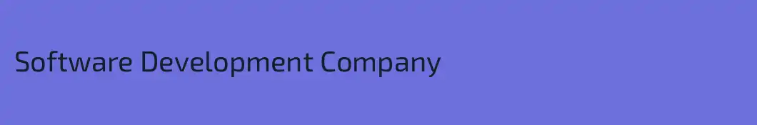 Software Development Company